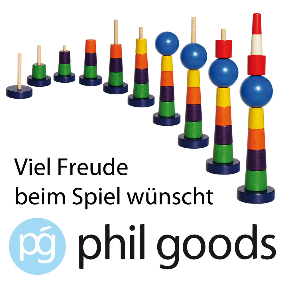 Aufbauanleitung – Stapelspiel Berliner Fernsehturm