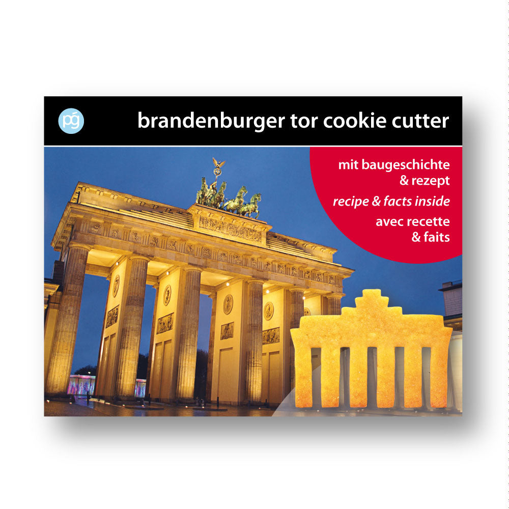 Brandenburger Tor Rot Rückseite
