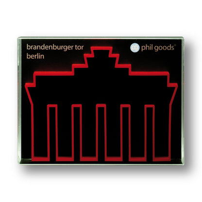 Brandenburger Tor Rot Vorderseite