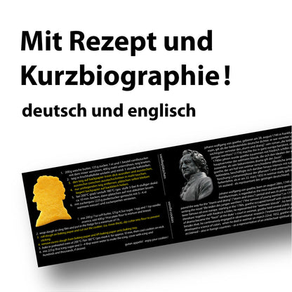 Goethe Ausstechform – Rezept und Info