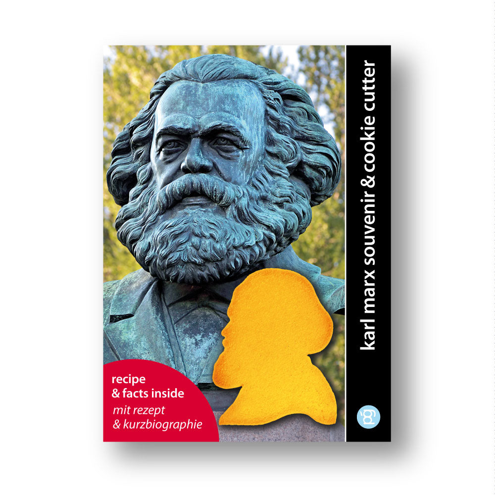 Karl Marx Rückseite rot