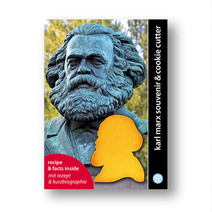 Karl Marx Rückseite rot