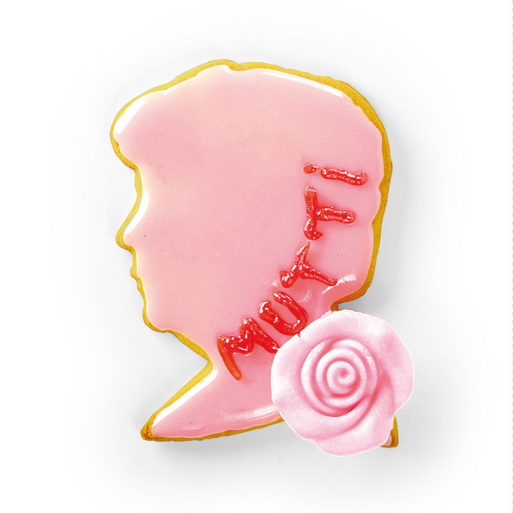 Angela Merkel Cookie Glasur