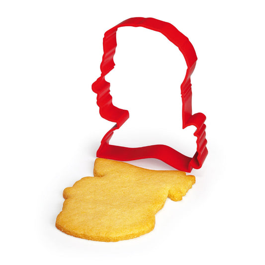 Ausstechform W.A. Mozart rot