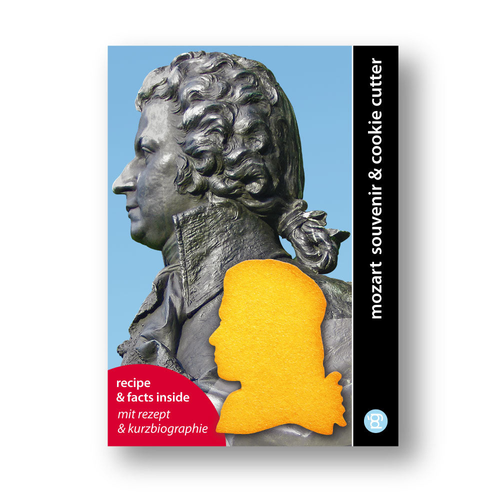 W.A. Mozart Rückseite rot