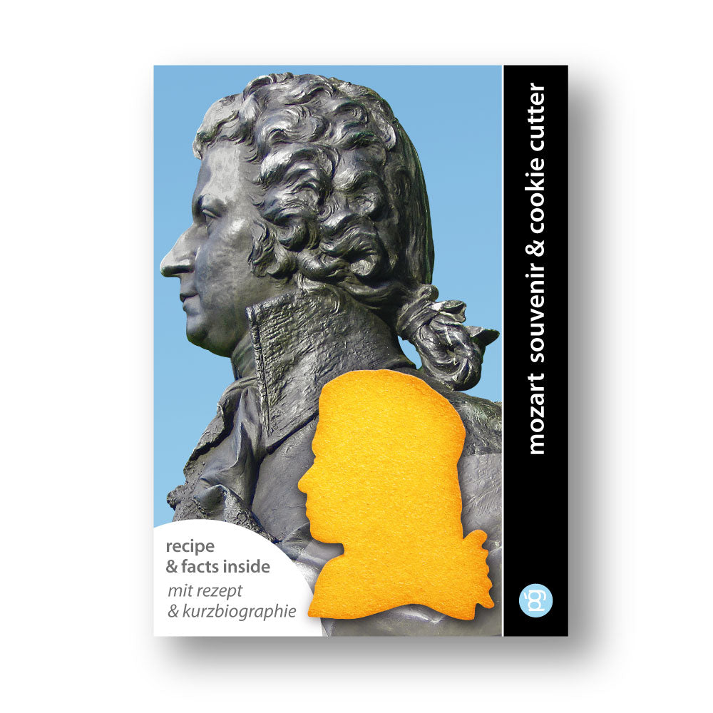 W.A. Mozart Rückseite weiß