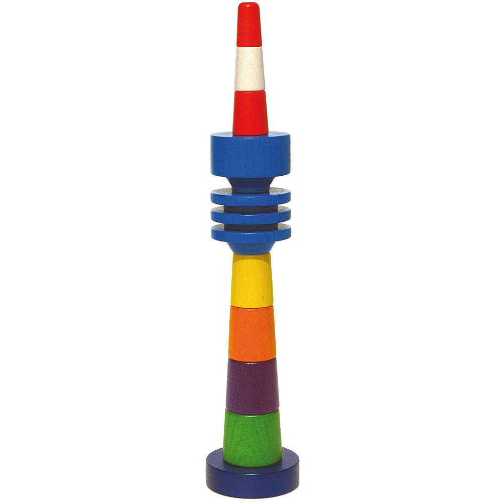 Stapelspiel Olympiaturm München – Produktbild