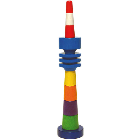 Stapelspiel Olympiaturm München – Produktbild