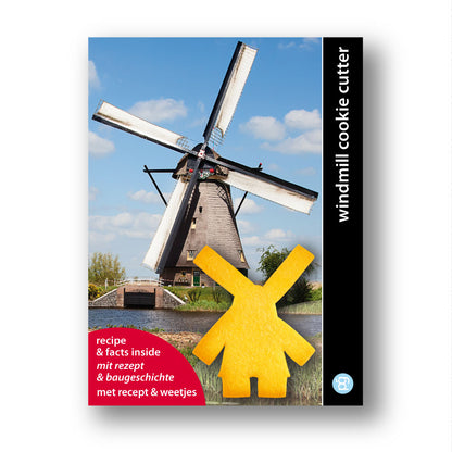 Windmühle Rot Rückseite